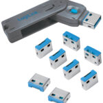 LogiLink USB veiligheidsslot, 1 sleutel / 8 sloten