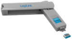 LogiLink USB-C veiligheidsslot, 1 sleutel / 4 sloten