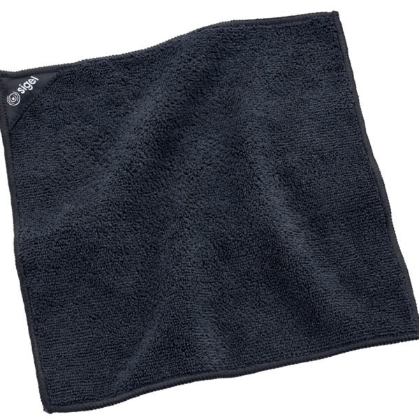 sigel magnetische microvezel-reinigingsdoek, zwart
