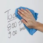 sigel Whiteboard-microvezeldoek, 400 x 400 mm, blauw