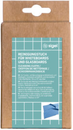 sigel Whiteboard-microvezeldoek, 400 x 400 mm, blauw