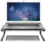 LogiLink monitorstandaard, metaal, zwart