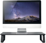 LogiLink monitorstandaard, stalen voet, antraciet