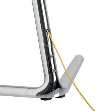 LogiLink TV-standaard, voor 124,46 - 177,80 cm, V-poot, chroom