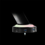 LogiLink Gaming monitorarm, armlengte: 480 mm, zwart