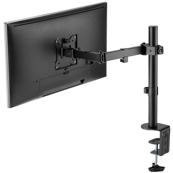 LogiLink monitorarm, armlengte: 390 mm, zwart