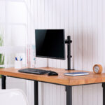 LogiLink monitorarm, armlengte: 390 mm, zwart