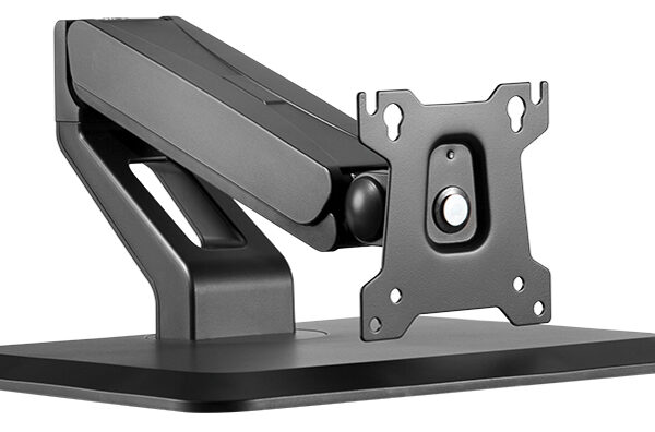 LogiLink Touchscreen-monitorarm met voet, zwart