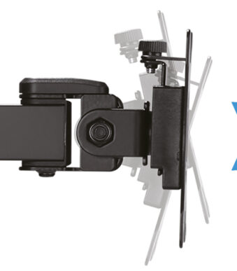 LogiLink monitorhouder voor 2 monitoren 17-32', zwart