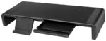 LogiLink monitorstandaard, breedte instelbaar, zwart