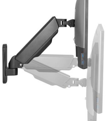 LogiLink monitorarm voor wandmontage, armlengte: 290 mm