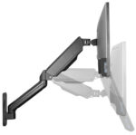 LogiLink monitorarm voor wandmontage, armlengte: 450 mm