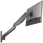 LogiLink monitorarm voor wandmontage, armlengte: 450 mm