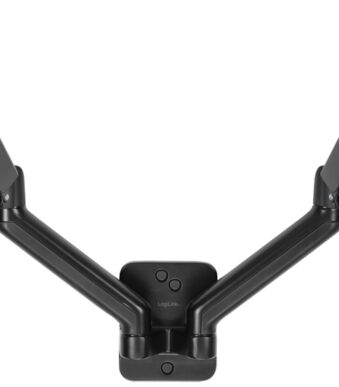 LogiLink dubbele monitorarm voor wandmontage, armlengte: 450 mm