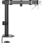 LogiLink monitorarm, armlengte: 200 mm, zwart