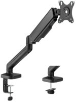 LogiLink monitorarm, aluminium, armlengte: 450 mm, zwart