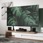 LogiLink TV-standaard, voor 114,30 - 228,60 cm, zwart