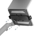 LogiLink notebookhouder voor monitorarm, zwart