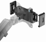 LogiLink Smartphone-/Tablet-PC-houder voor monitorarm ,zwart