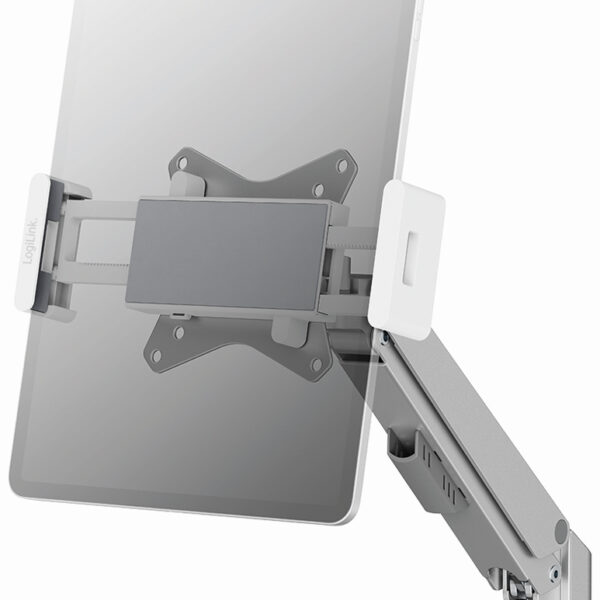 LogiLink Smartphone-/Tablet-PC-houder voor monitorarm , wit