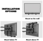 LogiLink universele soundbar-houder, (D)86 x 155 mm