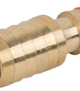 Bradas slangverbinder 1/2', van messing