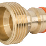Bradas aansluitstuk met buitendraad 3/4', van messing