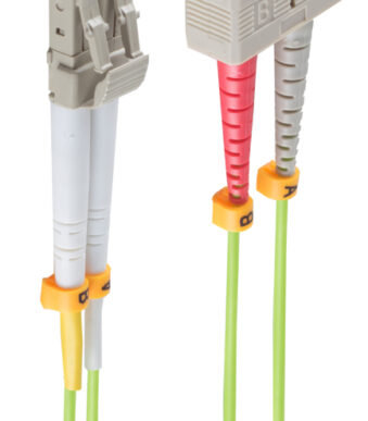 shiverpeaks BASIC-S LWL patchkabel LC-SC-Duplex, OM5, 0,5 m