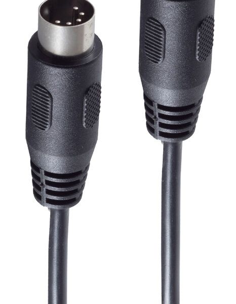 shiverpeaks BASIC-S audiokabel, 5 Pol DIN stekker - 5 Pol DIN stekker, 5,0 m