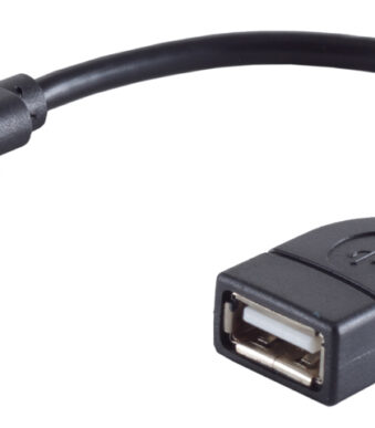 shiverpeaks BASIC-S USB 2.0 adapter, C-stekker - A-koppeling, 0,12 m