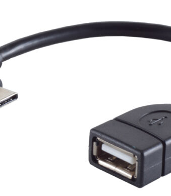 shiverpeaks BASIC-S USB 2.0 adapter, C-stekker - A-koppeling, 0,12 m