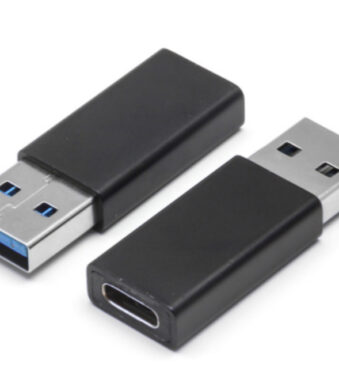 shiverpeaks BASIC-S USB 3.0 adapter, A-stekker - C-koppeling, zwart