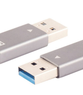 shiverpeaks BASIC-S USB 3.1 adapter, A-stekker - C-koppeling, zilver