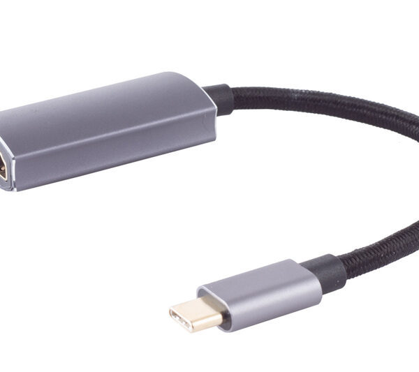 shiverpeaks BASIC-S adapter, USB-C stekker - HDMI-A koppeling, zilver