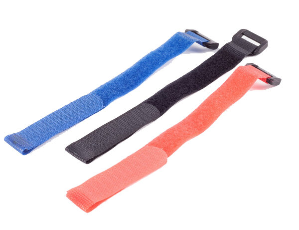 shiverpeaks BASIC-S klittenband-kabelbinder, 250 x 20 mm, kleurenassorti