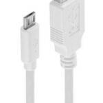 shiverpeaks BASIC-S USB 2.0 Micro kabel, USB-A - Micro USB-B, 1,8 m