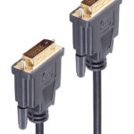 shiverpeaks BASIC-S DVI kabel, DVI-D 24+1 stekker - DVI-D 24+1 stekker, 1,0 m