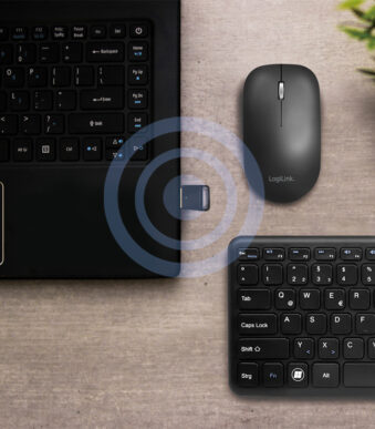 LogiLink USB-A - Bluetooth 5.0 adapter, zwart