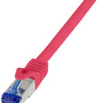 LogiLink patchkabel Ultraflex, Cat. 6A, S/FTP, 20 m, rood
