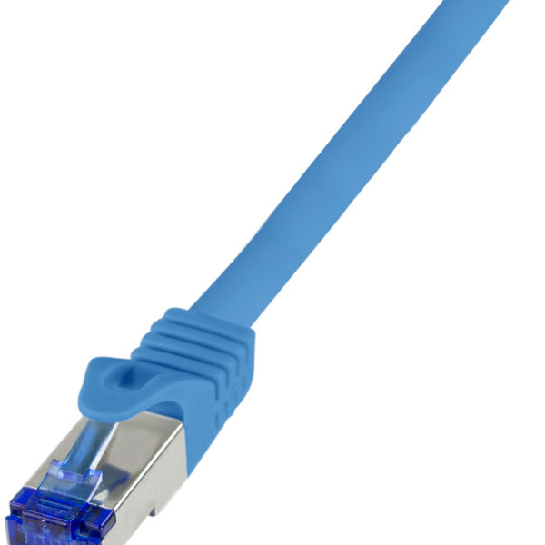 LogiLink patchkabel Ultraflex, Cat. 6A, S/FTP, 0, 25 m, blauw
