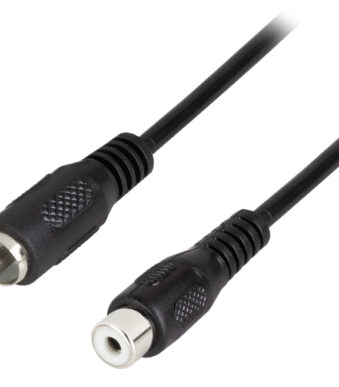 LogiLink audiokabel, Cinch-stekker - Cinch-koppeling, 5 m