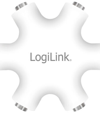 LogiLink Audio Splitter LogiStar, wit