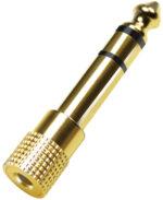 LogiLink Audio-adapter, 6,35 mm jackplug - 3,5 mm jackplugbus