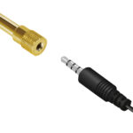 LogiLink Audio-adapter, 6,35 mm jackplug - 3,5 mm jackplugbus