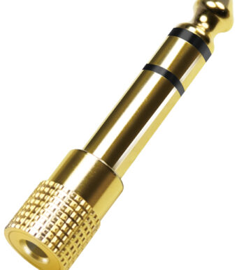 LogiLink Audio-adapter, 6,35 mm jackplug - 3,5 mm jackplugbus