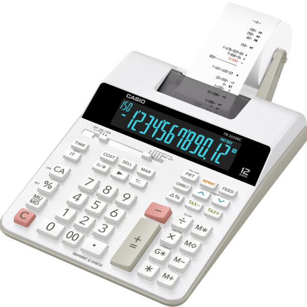 CASIO printende desktop rekenmachine model FR-2650 RC