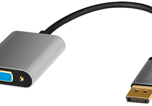 LogiLink DisplayPort - VGA adapterkabel, 0,15 m