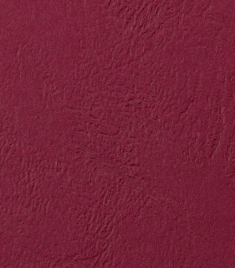 GBC schutbladen / dekbladen leerstructuur, A4, 250 g/m2, donkerrot