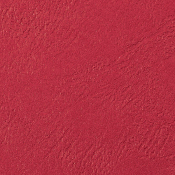 GBC schutbladen / dekbladen leerstructuur, A4, 250 g/m2, rood