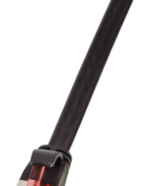 LogiLink U/FTP vlakke-Patchkabel, Cat. 6A, 5,0 m, zwart